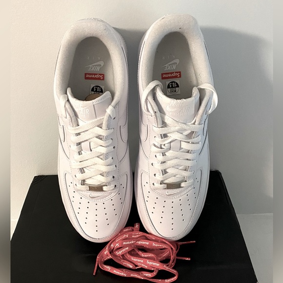 ❌sold ❌ Brand New Men’s Air Force 1 SP size 10.5 “Supreme” CU9225-100 - Picture 10 of 11